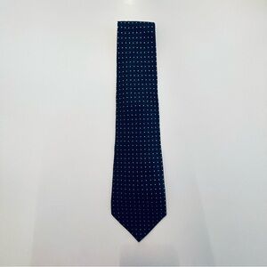 Joseph & Feiss Navy Blue Polka Dot Tie